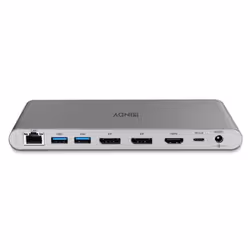 Lindy 43349 station d'accueil Avec fil USB 3.2 Gen 1 (3.1 Gen 1) Type-C Argent - Vue supplémentaire 2