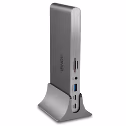Lindy 43349 station d'accueil Avec fil USB 3.2 Gen 1 (3.1 Gen 1) Type-C Argent - Vue supplémentaire 3