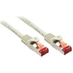 Lindy Cat.6 S/FTP 2m câble de réseau Gris Cat6 S/FTP (S-STP)