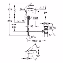 GROHE BauEdge Chrome - Vue supplémentaire 5