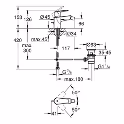 GROHE BauEdge Chrome - Vue supplémentaire 4