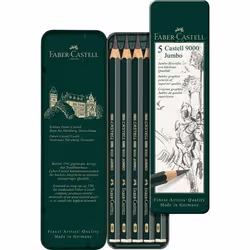 Faber-Castell 119305 crayon graphite HB 5 pièce(s) - Vue supplémentaire 2