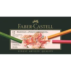 Faber-Castell Craie pastel Polychromos secs boîte de 12