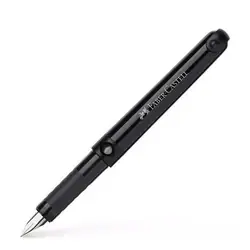 Faber-Castell 149897 stylo-plume Système de remplissage cartouche Noir, Métallique 1 pièce(s)