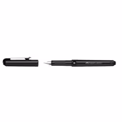 Faber-Castell 149897 stylo-plume Système de remplissage cartouche Noir, Métallique 1 pièce(s) - Vue supplémentaire 2