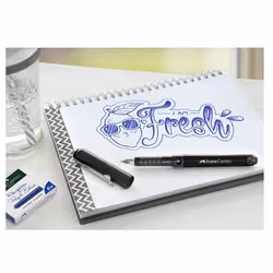 Faber-Castell 149897 stylo-plume Système de remplissage cartouche Noir, Métallique 1 pièce(s) - Vue supplémentaire 5