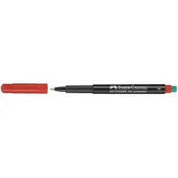 Faber-Castell Multimark marqueur indélébile Rouge