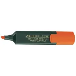 FABER-CASTELL Textmarker TL 48 1-5mm 154815 orange