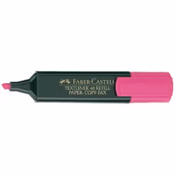 FABER-CASTELL Textmarker TL 48 1-5mm 154828 rose