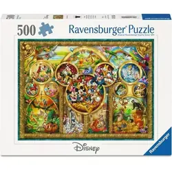 Ravensburger Puzzle 500 p - Famille Disney