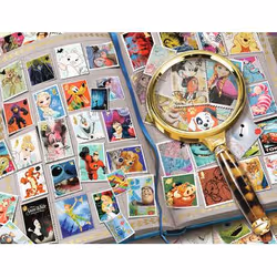 Ravensburger Puzzle 2000 p - Mes timbres préférés / Disney - Vue supplémentaire 2