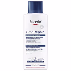 EUCERINUreaRepair Emollient d'Urée 10%250ml .UreaRepair Emollient 10% d'Urée est une lotion pour le corps qui lutte efficacement contre la sècheresse cutanée. Avec sa formule unique