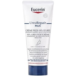 Footcream 10% Urea 100ml UreaRepair Plus Peaux Sèches et rugueuses Eucerin