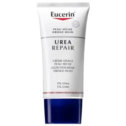 Creme Visage 5% Uree Peaux Seches 50ml UreaRepair Plus Eucerin