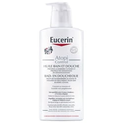 Huile Bain Et Douche Peaux Seches Atopiques 400ml Atopicontrol Eucerin