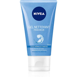 NIVEA Gel nettoyant Fraîcheur - Pour peaux normales à mixtes - 150 ml