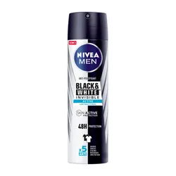 NIVEA Men Black & White Active Hommes Déodorant spray 200 ml