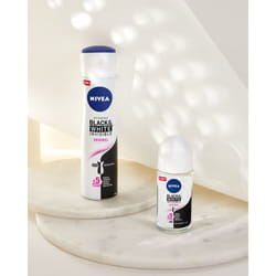 NIVEA Déodorant Anti-Transpirant Femme Bille Black&white Original