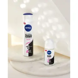 NIVEA Déodorant Anti-Transpirant Femme Bille Black&white Original