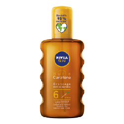 NIVEA SPRAY SOLAIRE HUILE CAROTENE FPS 6 PROTECT & BRONZE 200 ml