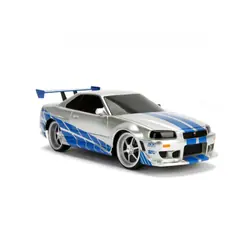 Jada Toys Jada RC F&F Nissan Skyline GTR 1:24 modèle radiocommandé Voiture de course sur circuit Moteur électrique