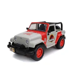 Jada Toys Jada RC Jurassic World Jeep Wrangler 1:16 modèle radiocommandé Voiture tout terrain Moteur électrique