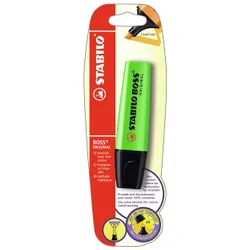 STABILO Blister 1 Boss Vert