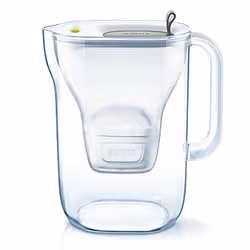 Brita Style Filtre à eau pour carafe 2,4 L Gris, Transparent