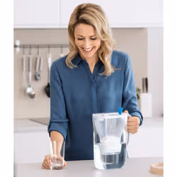 Brita Style Filtre à eau pour carafe 2,4 L Gris, Transparent - Vue supplémentaire 5
