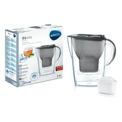 Brita 1024040 filtre à eau Filtre à eau pour carafe 2,4 L Noir, Transparent