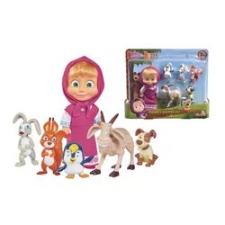 Smoby Masha Et Amis Animaux 12Cm