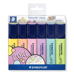 Surligneur Staedtler 364 Textsurfer Pastel set 6 pièces