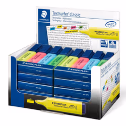 Staedtler Textsurfer classic 364 marqueur 4 pièce(s) Pointe biseautée Bleu, Vert, Rose, Jaune - Vue supplémentaire 7