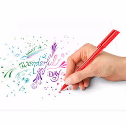 Staedtler ball 432 Noir, Bleu, Marron, Vert, Bleu clair, Vert clair, Magenta, Orange, Rouge, Violet Stylo à bille 10 pièce(s) - Vue supplémentaire 4