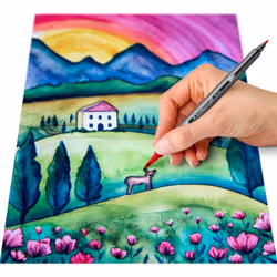 Staedtler 3001 C6-1 stylo-feutre Fin - Vue supplémentaire 4