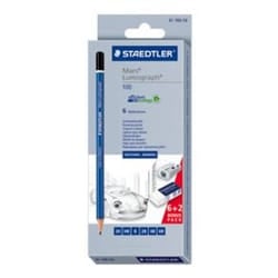 Staedtler Mars Lumograph 100 Multi 6 pièce(s)