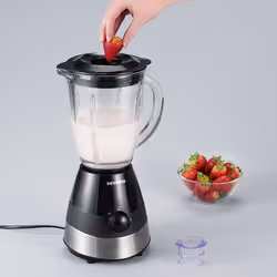 Severin SM 3718 blender 1,5 L Mélangeur de table 550 W Noir, Acier brossé - Vue supplémentaire 3