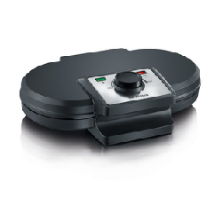 Severin WA 2106 2 gauffre(s) 1200 W Noir