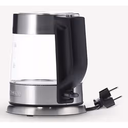 Severin WK 3468 bouilloire 1 L 2200 W Noir, Acier inoxydable, Transparent - Vue supplémentaire 3
