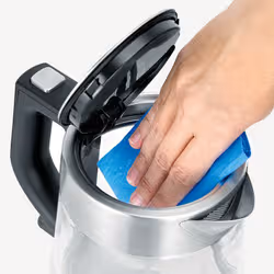 Severin WK 3468 bouilloire 1 L 2200 W Noir, Acier inoxydable, Transparent - Vue supplémentaire 5