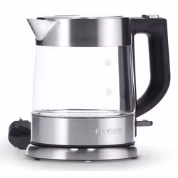 Severin WK 3468 bouilloire 1 L 2200 W Noir, Acier inoxydable, Transparent - Vue supplémentaire 7