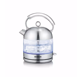 Severin WK 3459 bouilloire 1,7 L 2400 W Acier inoxydable - Vue supplémentaire 2