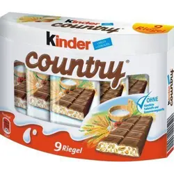 Ferrero Kinder Country Chocolat au lait 211 g