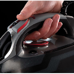 Russell Hobbs 20630-56 fer à repasser Fer à repasser à sec ou à vapeur Semelle en céramique 3100 W Noir, Gris