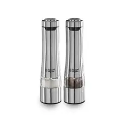 Russell Hobbs 23460-56 Moulin pour assaisonnement Ensemble de poivrière et salière Acier inoxydable