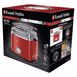 Russell Hobbs Retro Ribbon 2 part(s) 1300 W Rouge - Vue supplémentaire 5