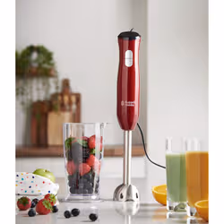 Russell Hobbs Desire 0,7 L Mélangeur par immersion 500 W Rouge, Acier inoxydable - Vue supplémentaire 6