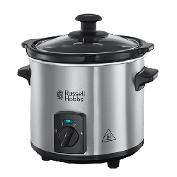 Russell Hobbs 25570-56 mijoteuse 2 L 145 W Noir, Acier inoxydable