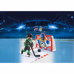 Playmobil Sports & Action Joueur de hockey avec cage - Vue supplémentaire 2