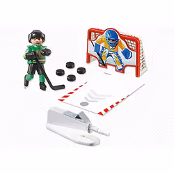Playmobil Sports & Action Joueur de hockey avec cage - Vue supplémentaire 3